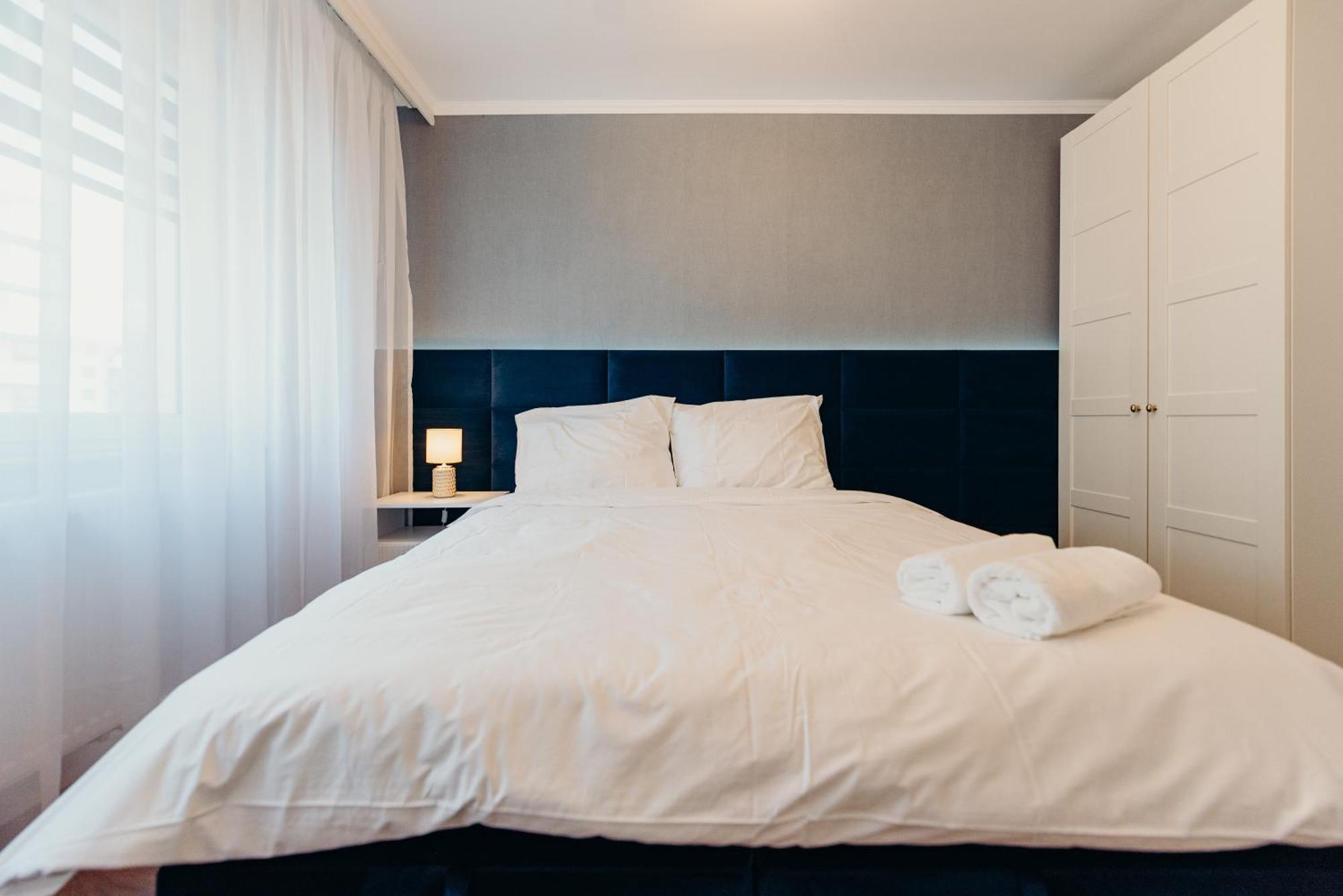 3 Bedrooms Premium Bella Blue For 8 Guests With Ac And Free Out Side Parking Rzeszów Buitenkant foto